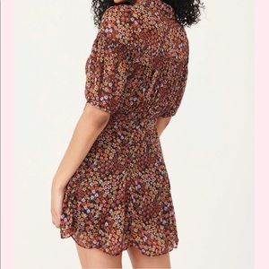 Free People Bonnie Mini Dress in Dusk Combo